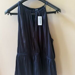 Old Navy Dark Blue Sleeveless Dress